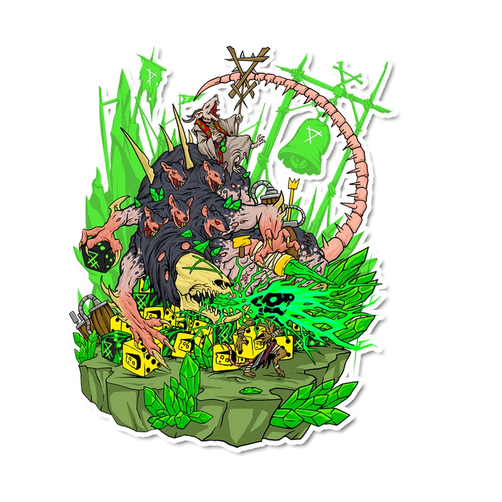 Premium Vinyl Stickers - Out of Play