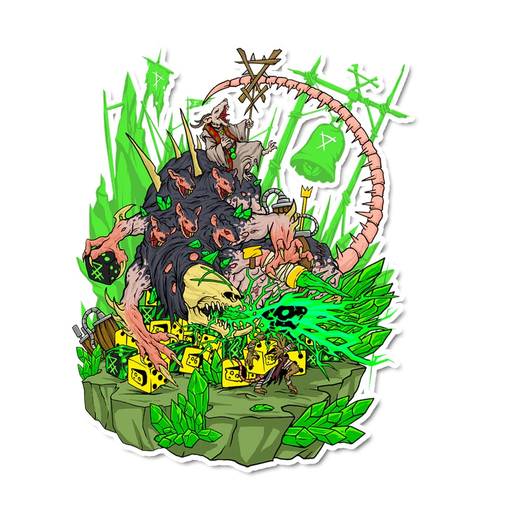 Premium Vinyl Stickers - Out of Play