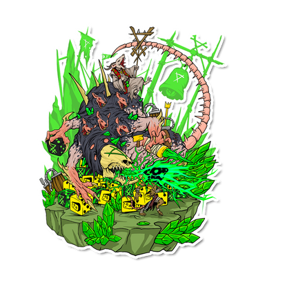 Premium Vinyl Stickers - Out of Play