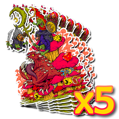 Premium Vinyl Stickers - Out of Play
