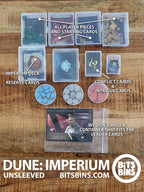 BitsBins Dune: Imperium (unsleeved) - 3 Pods, 1 Original, 1 Mini, 5 Card Boxes, 1 100+ Card Box - Out of Play