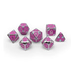 Dungeon Delve - Arcane Trap 7 Piece RPG set Alloy Metal Dice - Out of Play