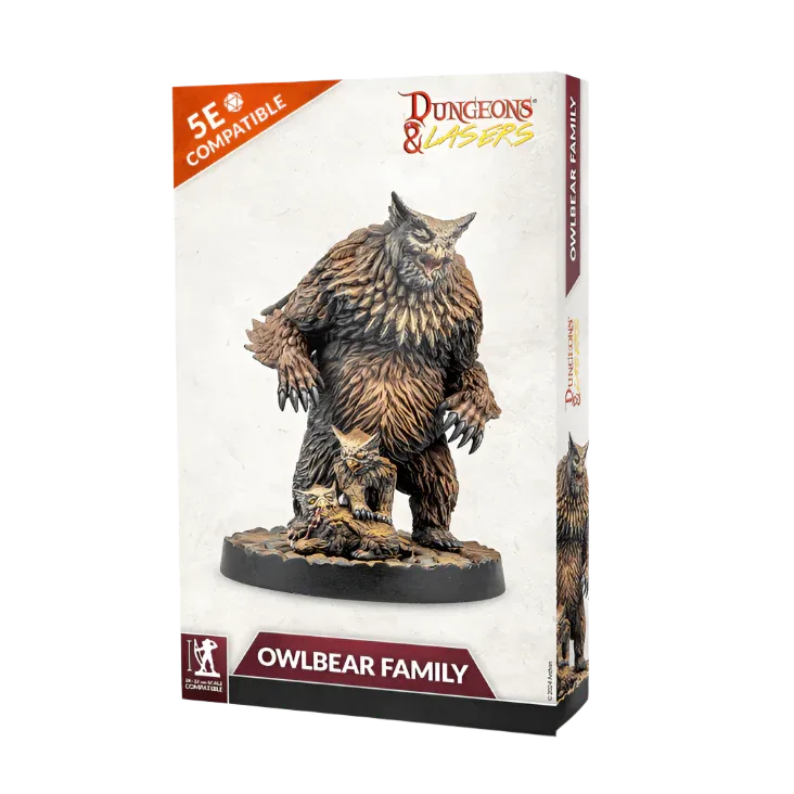 Dungeons & Lasers: Owlbear Family - Out of Play