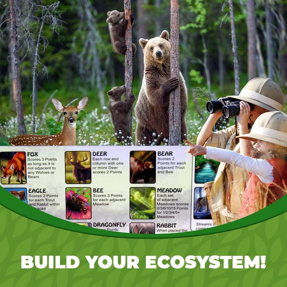 Ecosystem | A Family Card Game about Animals, their Habitats, Ecology and Biodiversity