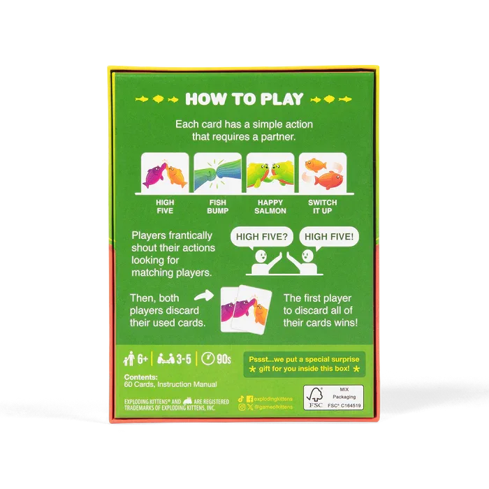 Happy Salmon: Grab & Game Edition - Out of Play