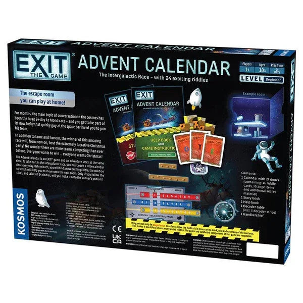 EXIT: Advent Calendar - The Intergalactic Race - Out of Play