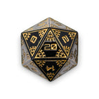 Space Dice Meteor Runestones™ - 25mm D20 - Eclipse - Out of Play