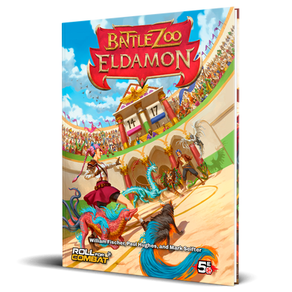 Battlezoo Eldamon Hardcover & PDF Roll For Combat