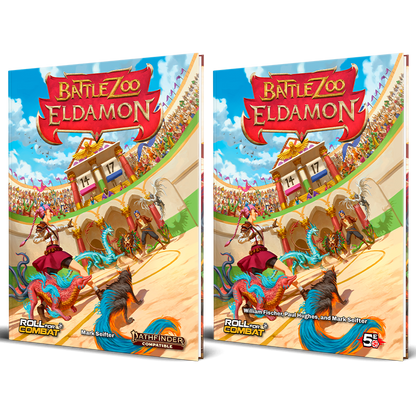 Battlezoo Eldamon Hardcover & PDF Roll For Combat