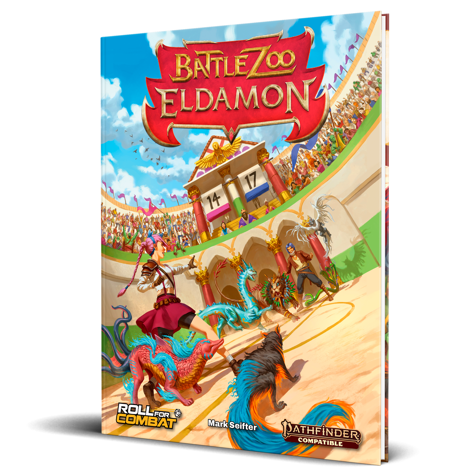 Battlezoo Eldamon Hardcover & PDF Roll For Combat