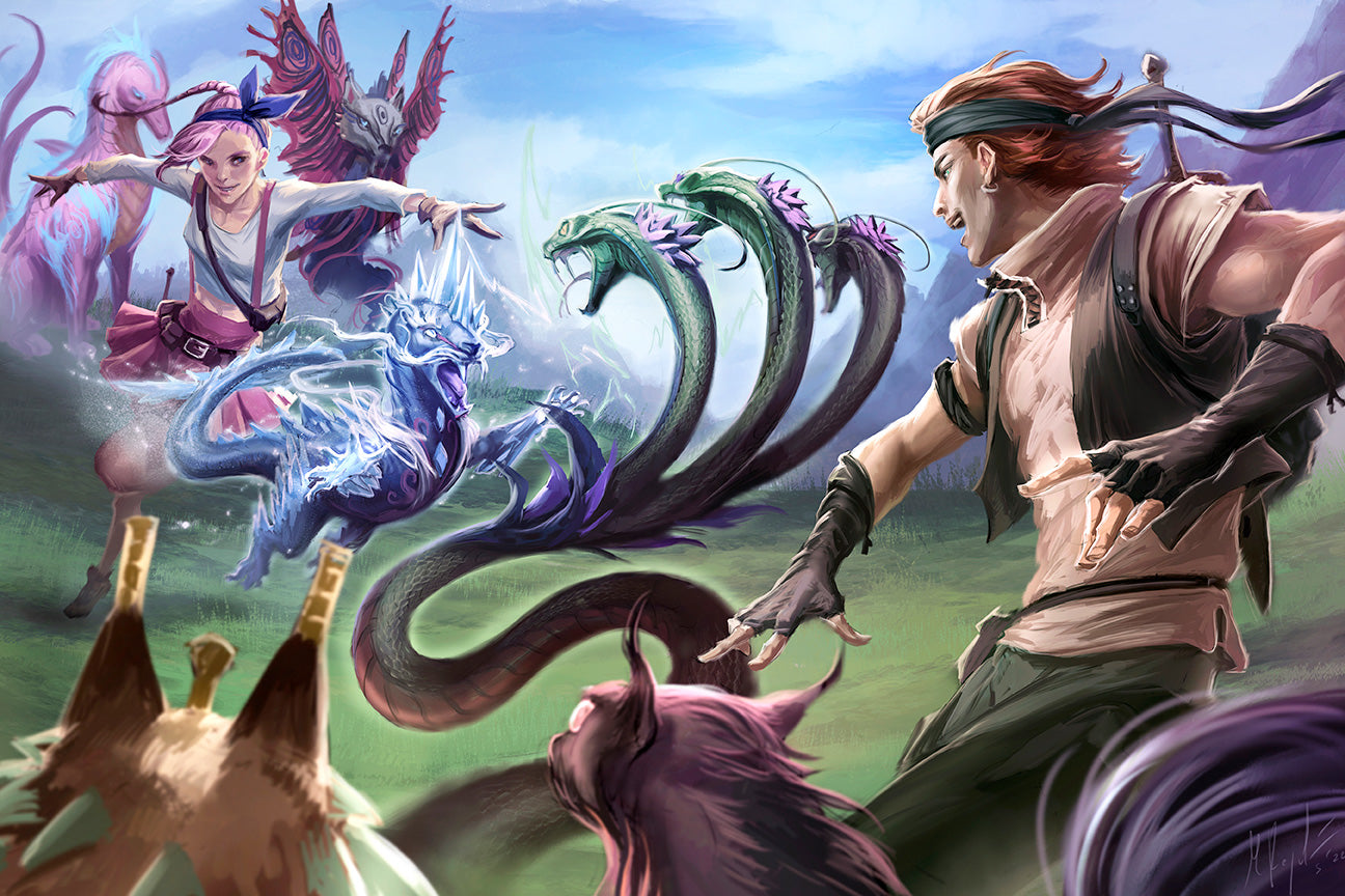 Battlezoo Eldamon Hardcover & PDF Roll For Combat