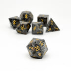 Emberlight - 7 Piece RPG Set Gemstone Dice - Out of Play