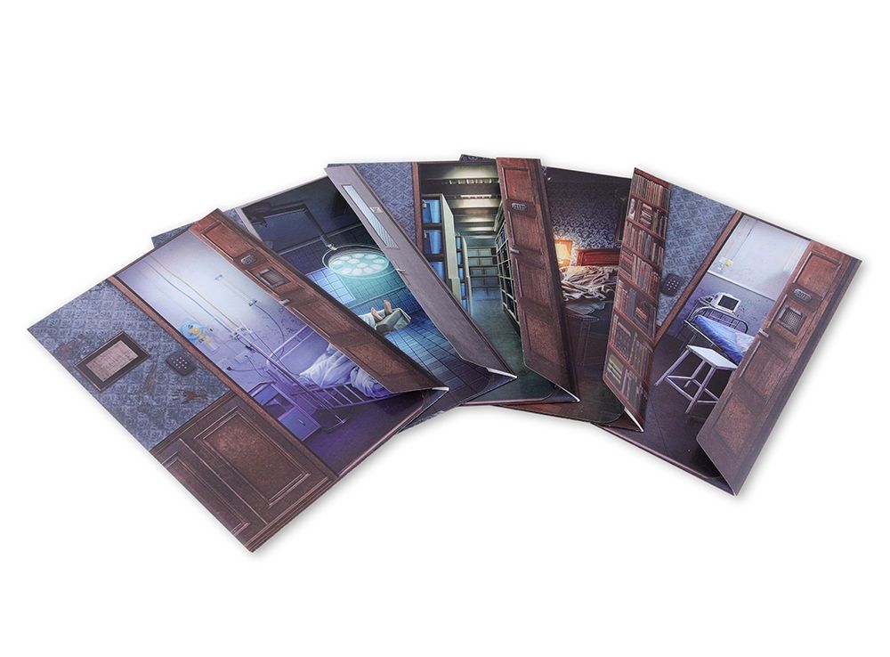 STANDARD EDITION Escape from the Asylum 1-6 Player Cooperative Game - - Out of Play