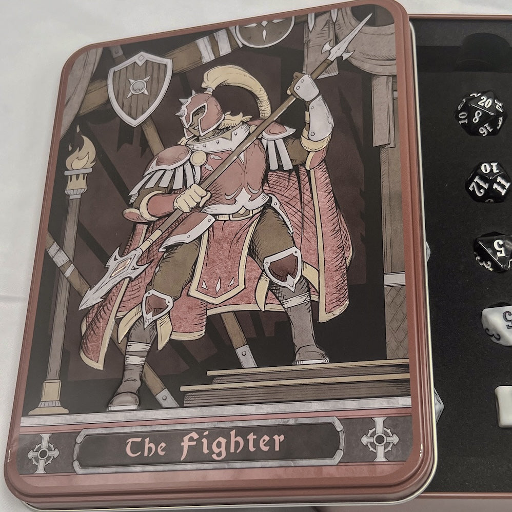 Epic Character Class Dice Set: The Fighter - Out of Play