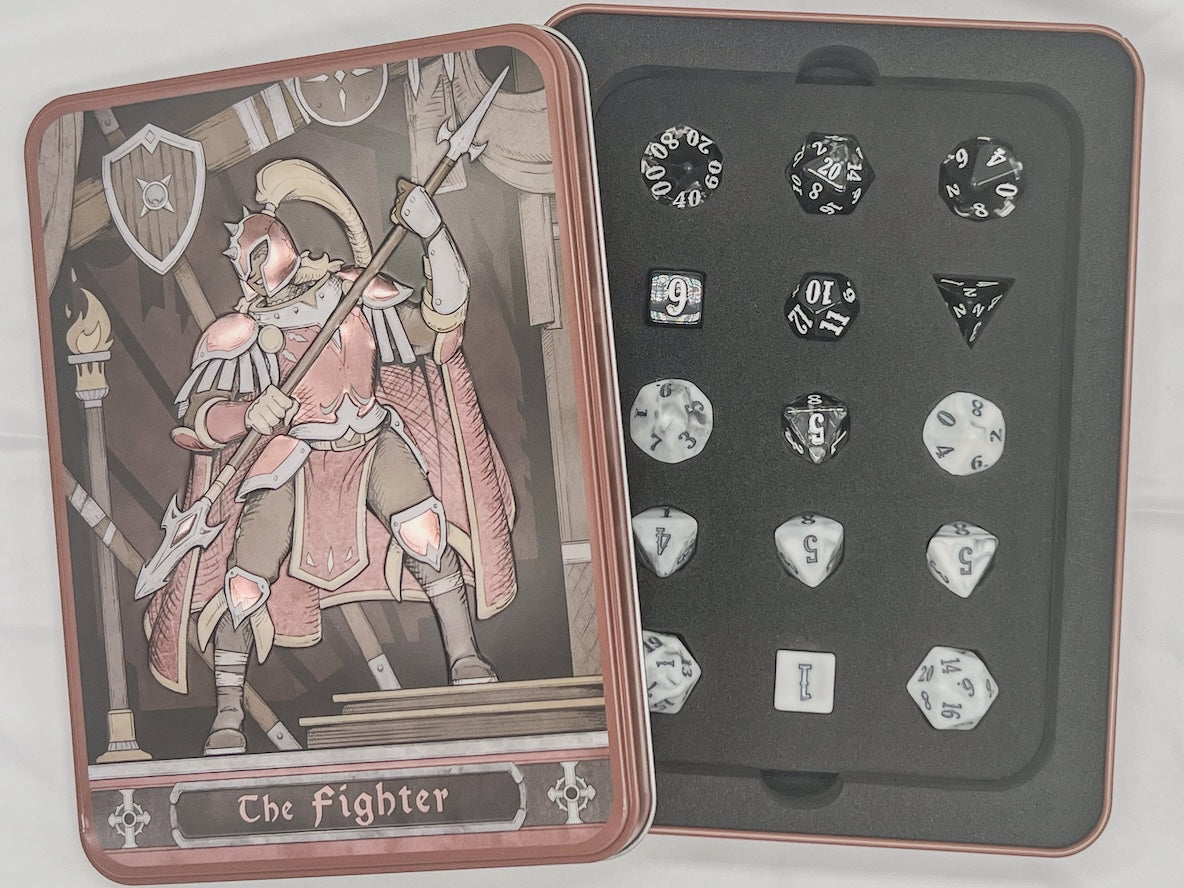 Epic Character Class Dice Set: The Fighter - Out of Play