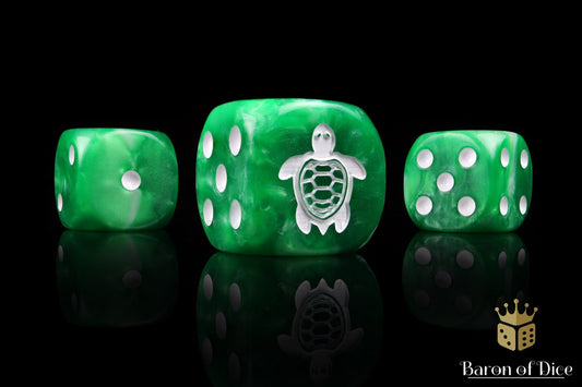Sea Turtle Dice - Out of Play