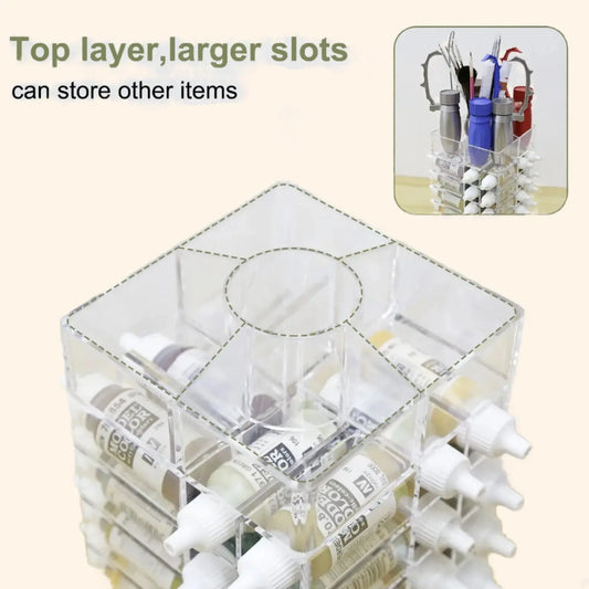 Evemodel 1pc Model Paint Organizer - Out of Play Board Game Accessories