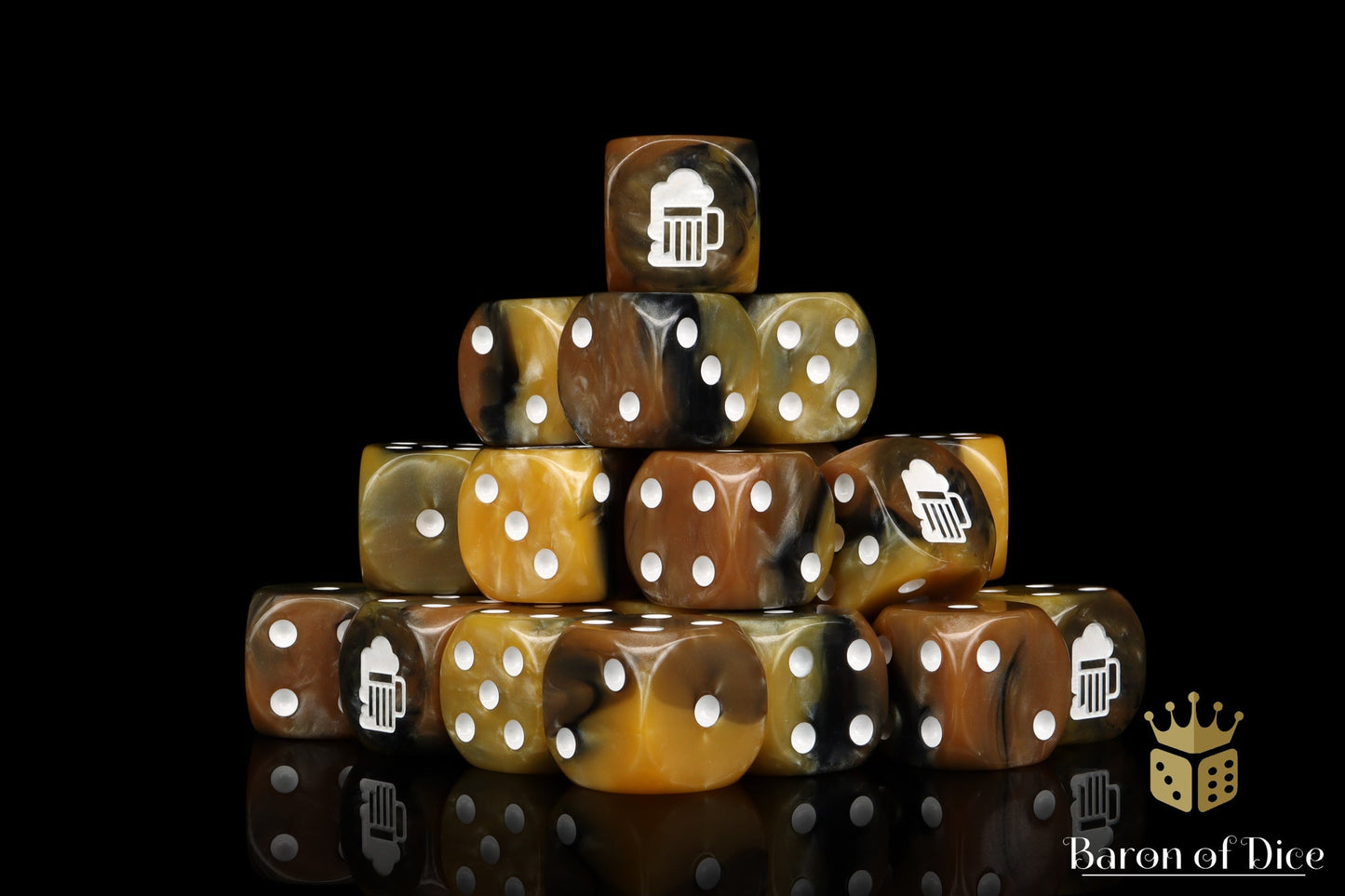 Beer Mug Dice - Out of Play