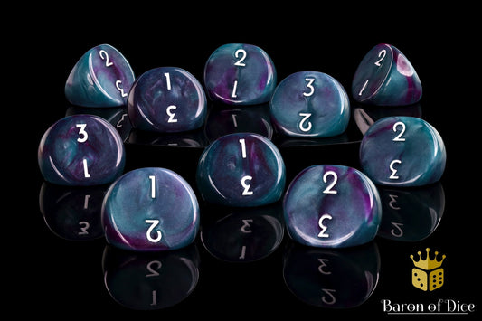 Specialty D3 Dice - Out of Play