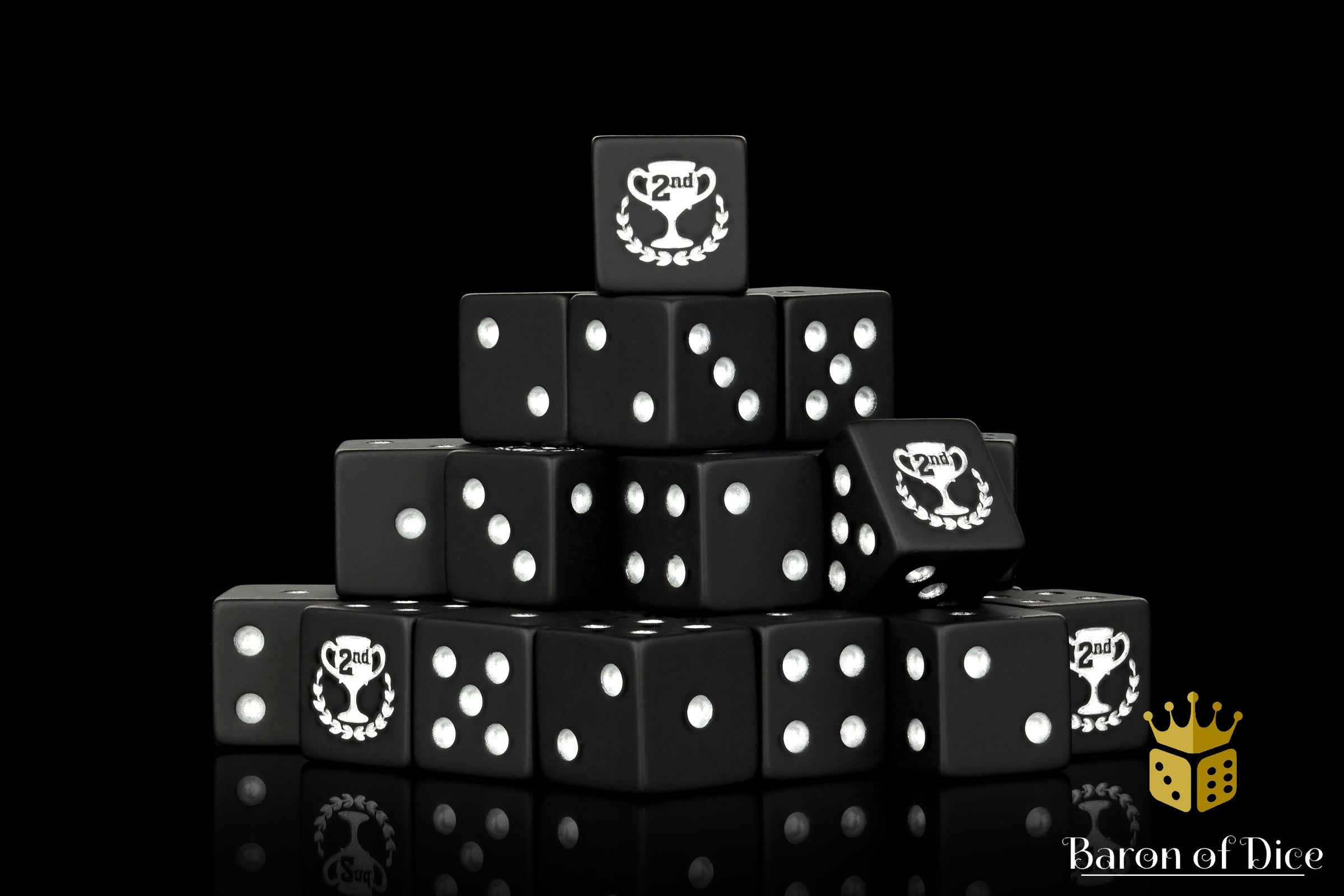 Second Place 16mm Dice - Out of Play