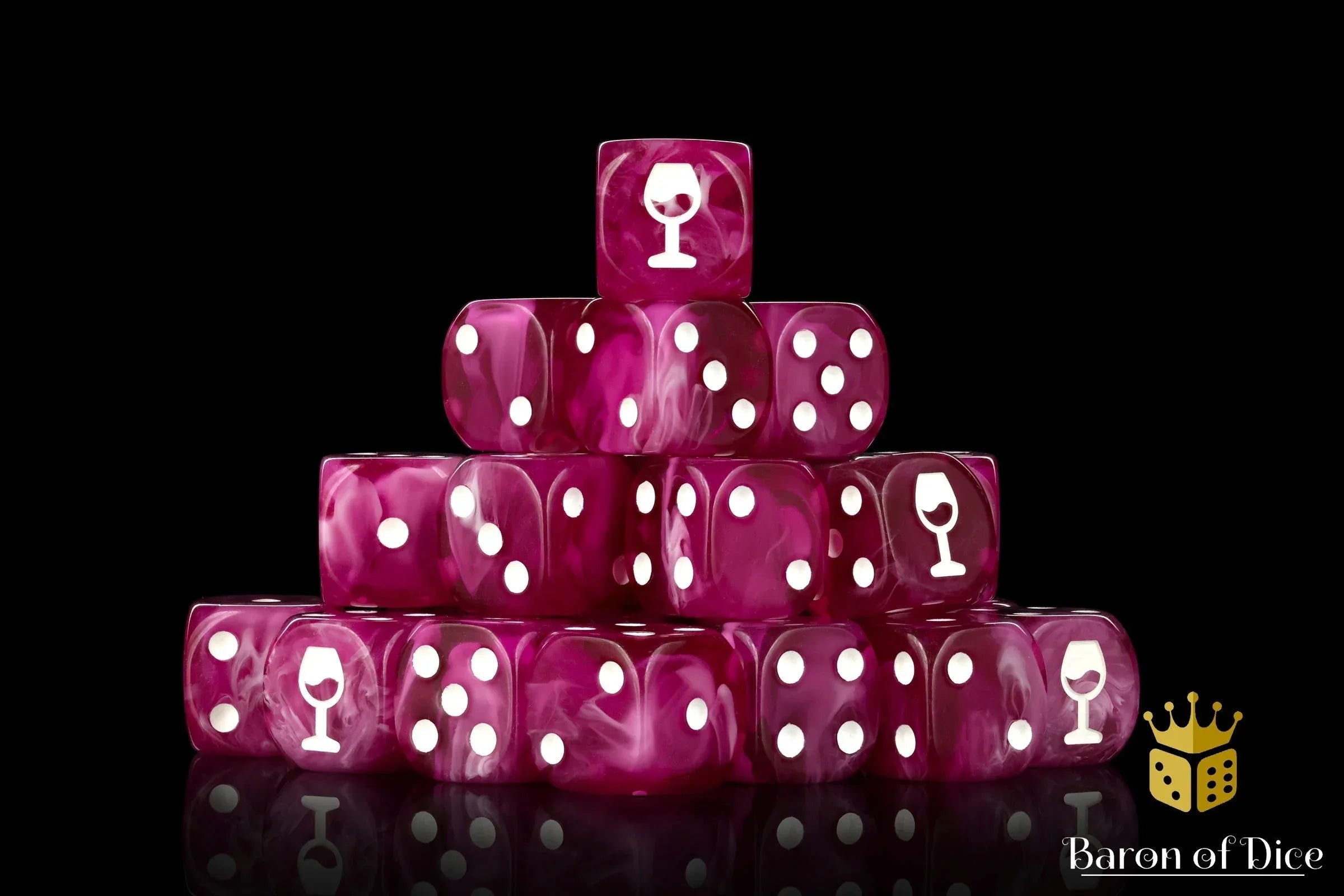 Mixed Wine Dice - Out of Play