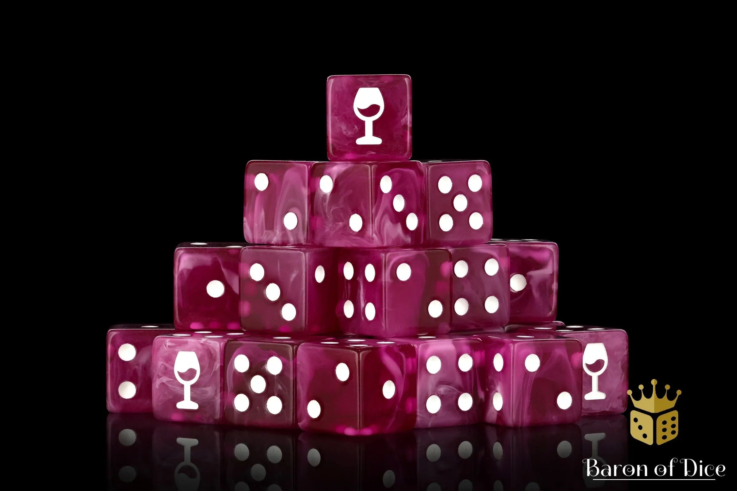 Mixed Wine Dice - Out of Play