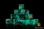 Eye of Chaos Dice - Aquamarine - Out of Play
