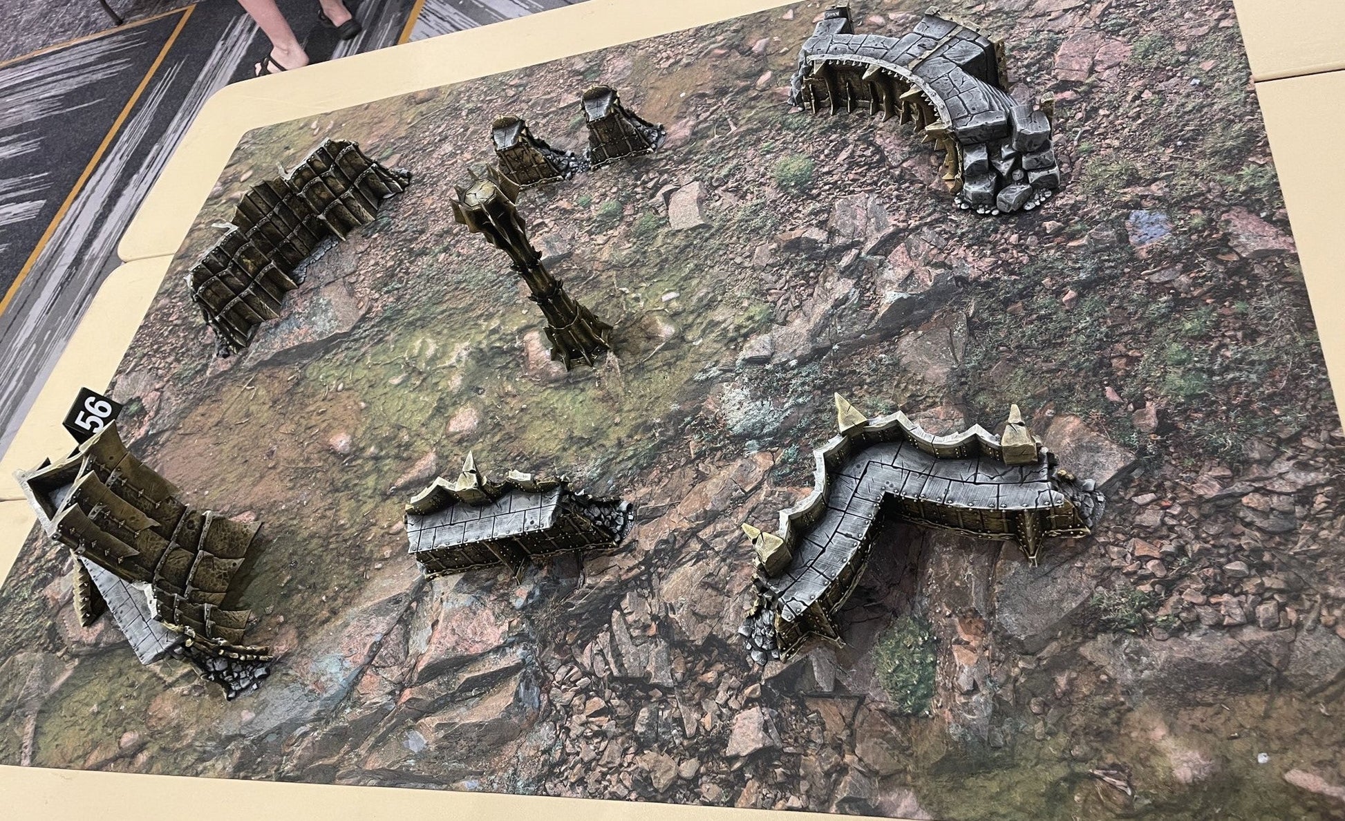 Rocky Highlands - Neoprene Battle Mat - Baron of Dice - Out of Play