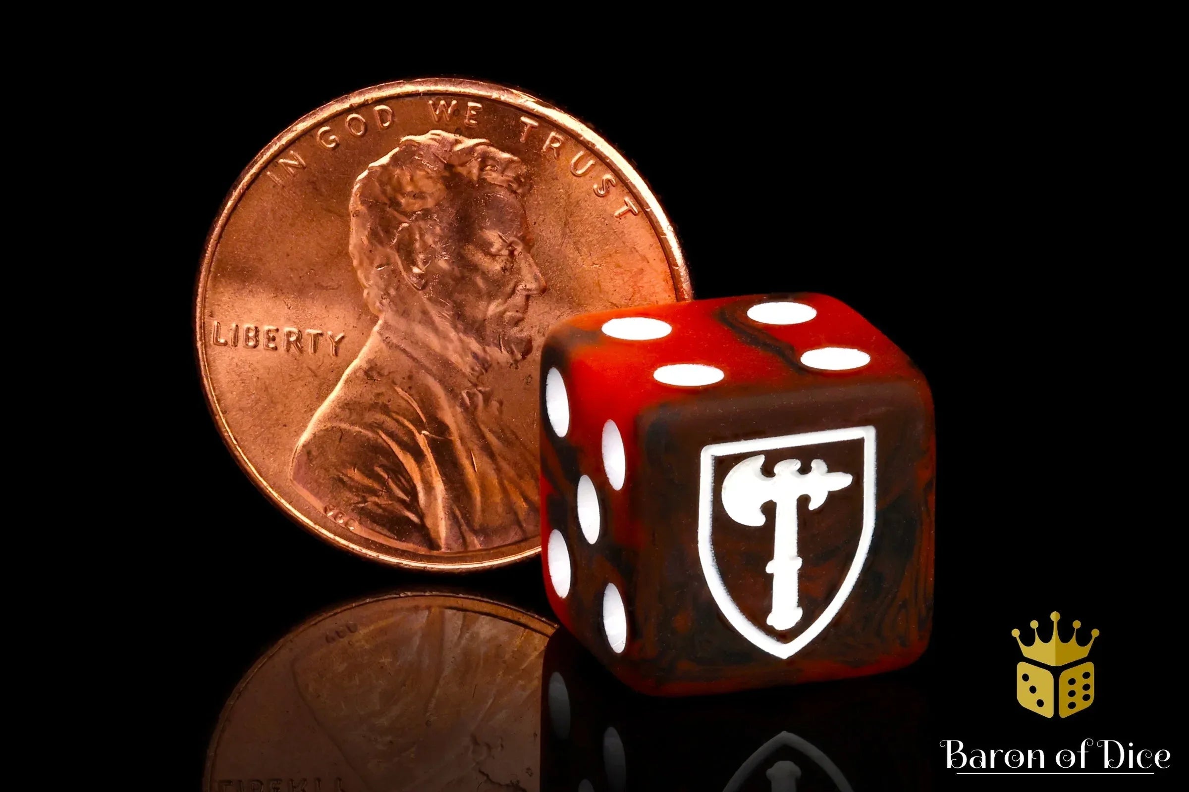 Axe of Chivalry Dice - Out of Play
