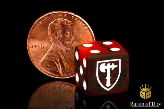 Axe of Chivalry Dice - Out of Play