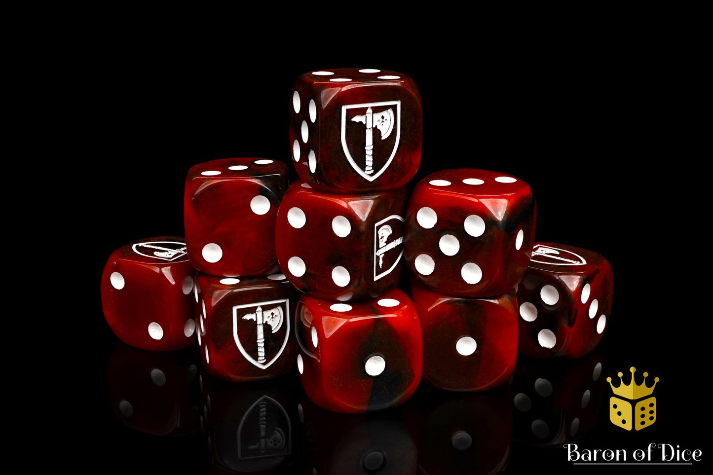 Axe of Chivalry Dice - Out of Play