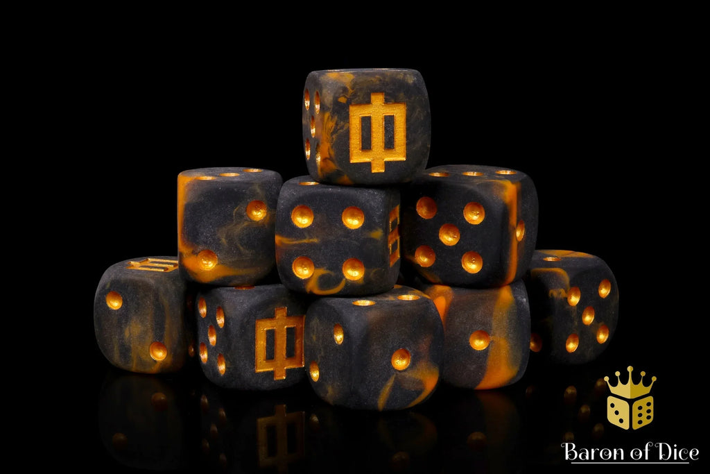 Lava Rune Dice - Out of Play