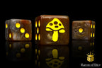Shroom Dice - Yellow - Out of Play
