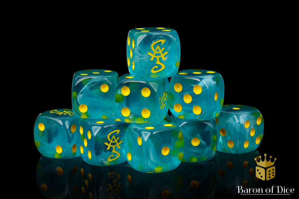 High Elves Dice - Elvish Blue - Out of Play