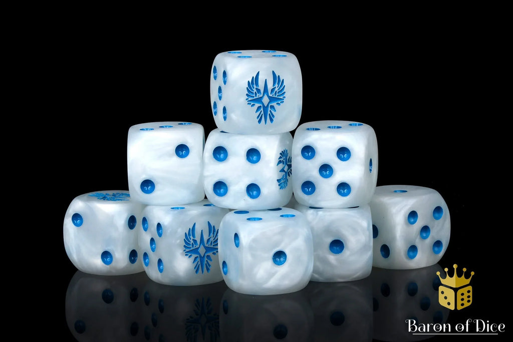 Magical Elves Dice - Ancient White - Out of Play