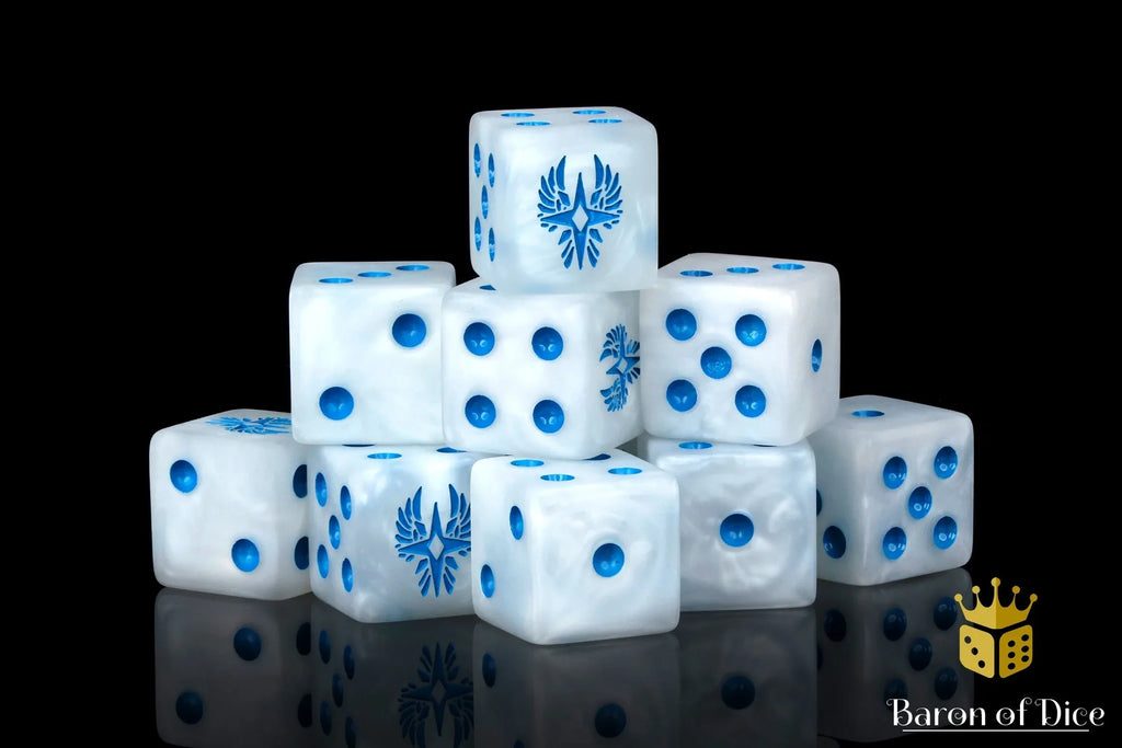 Magical Elves Dice - Ancient White - Out of Play