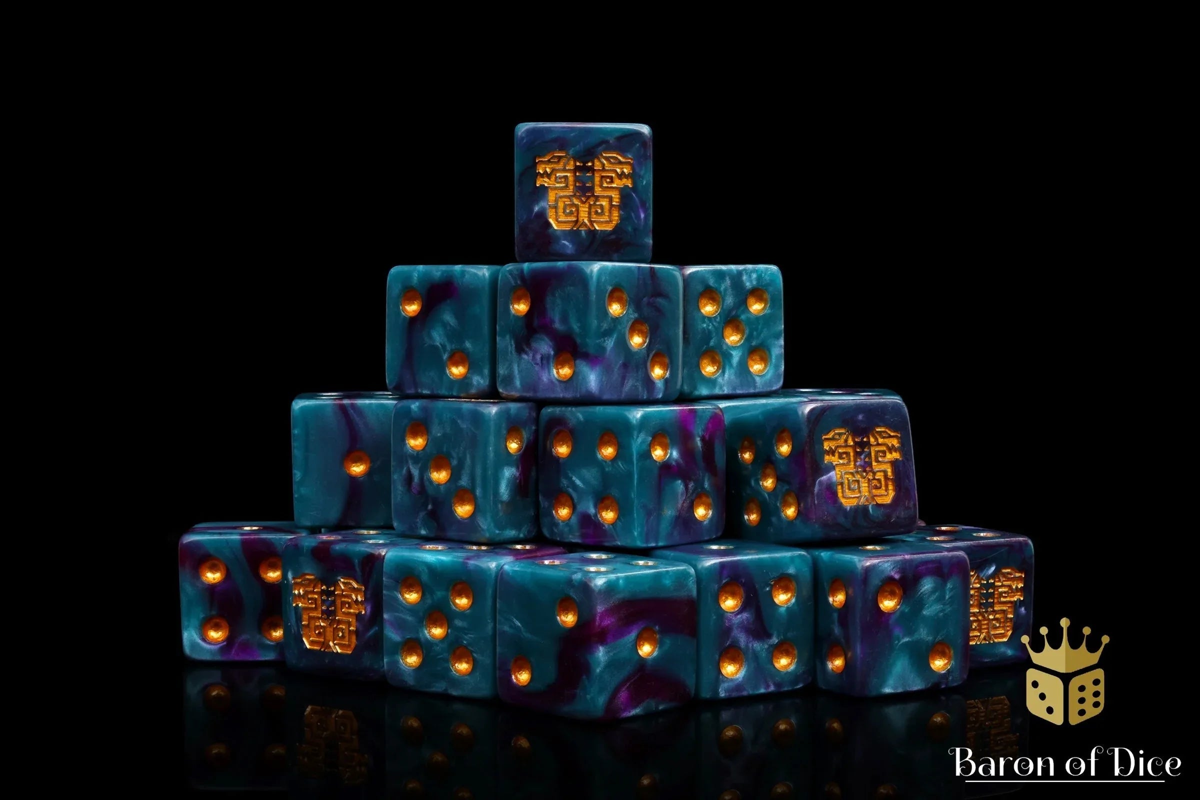Mayan Lizard Dice - Out of Play