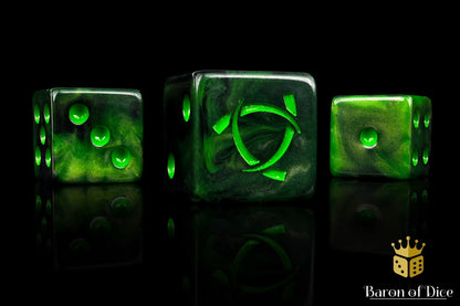 Warp Rune Dice - Out of Play