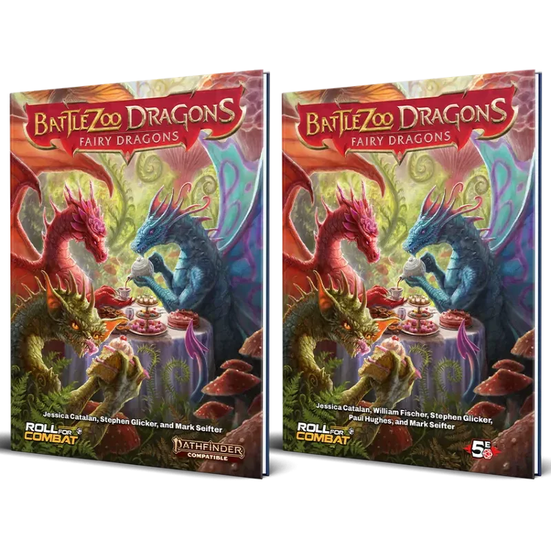 Battlezoo Dragons: Fairy Dragons Hardcover & PDF - Out of Play