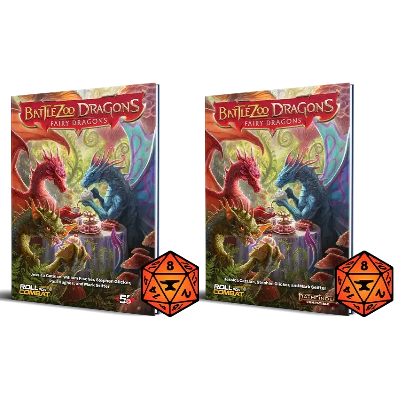 Battlezoo Dragons: Fairy Dragons Hardcover & PDF - Out of Play