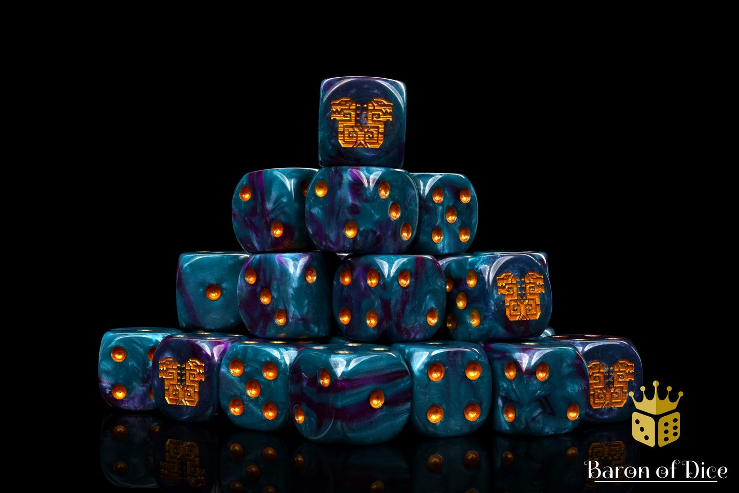 Mayan Lizard Dice BaronOfDice