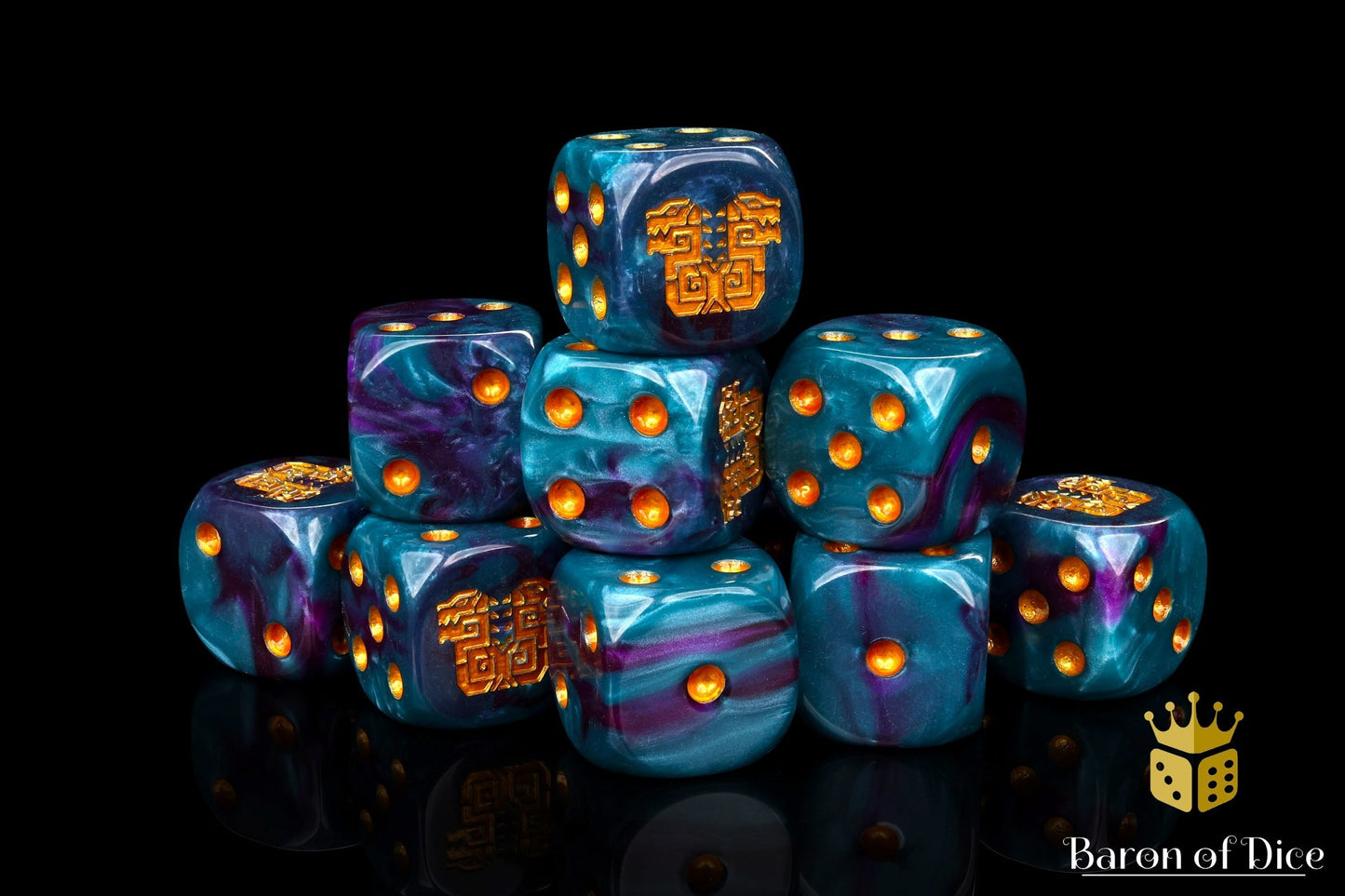 Mayan Lizard Dice BaronOfDice