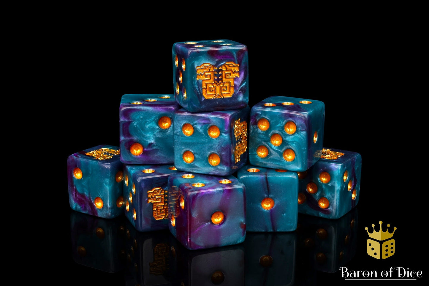 Mayan Lizard Dice BaronOfDice