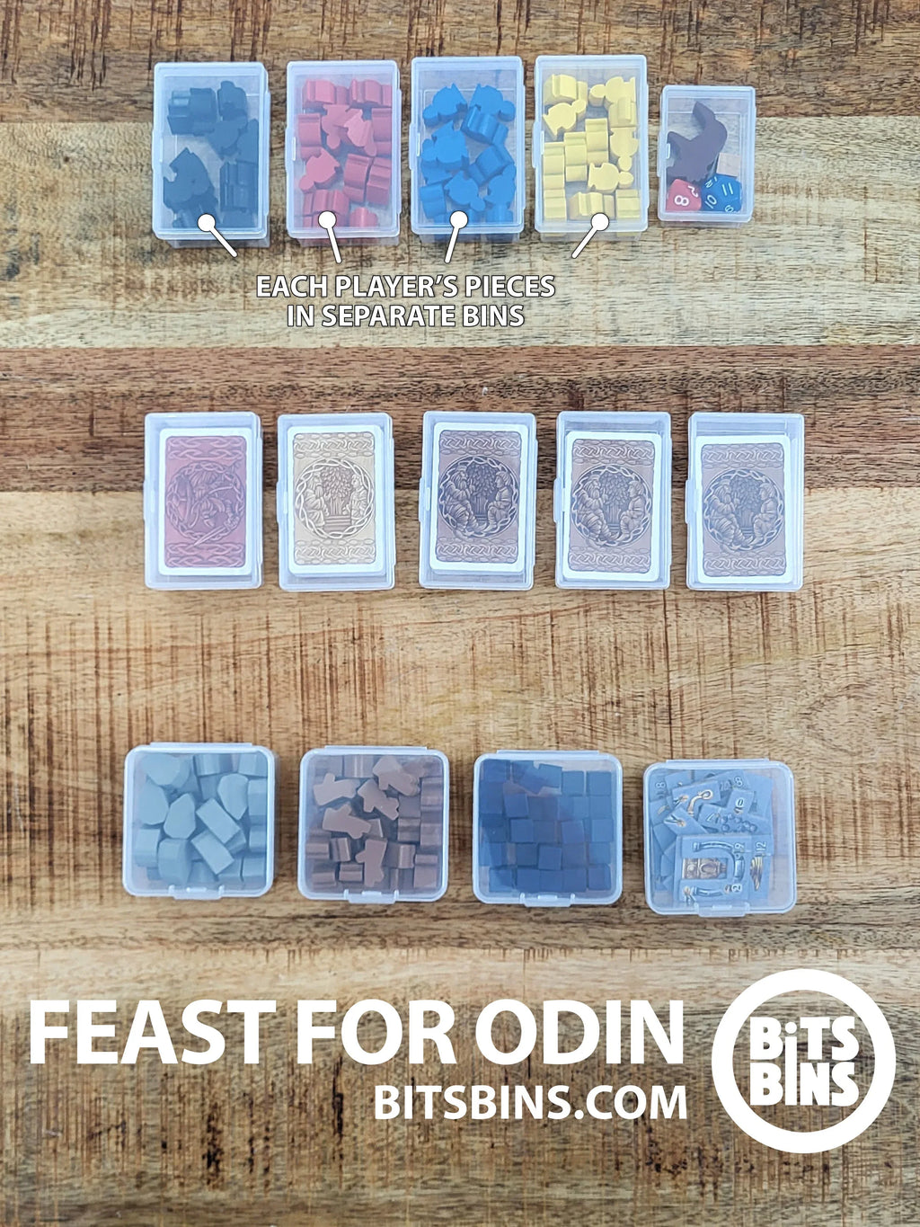 BitsBins Feast for Odin - 1 Mini, 9 Originals, 4 Stacks - Out of Play