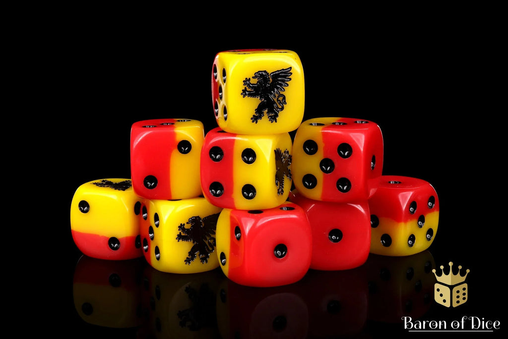 Fighting Griffons Dice - Out of Play