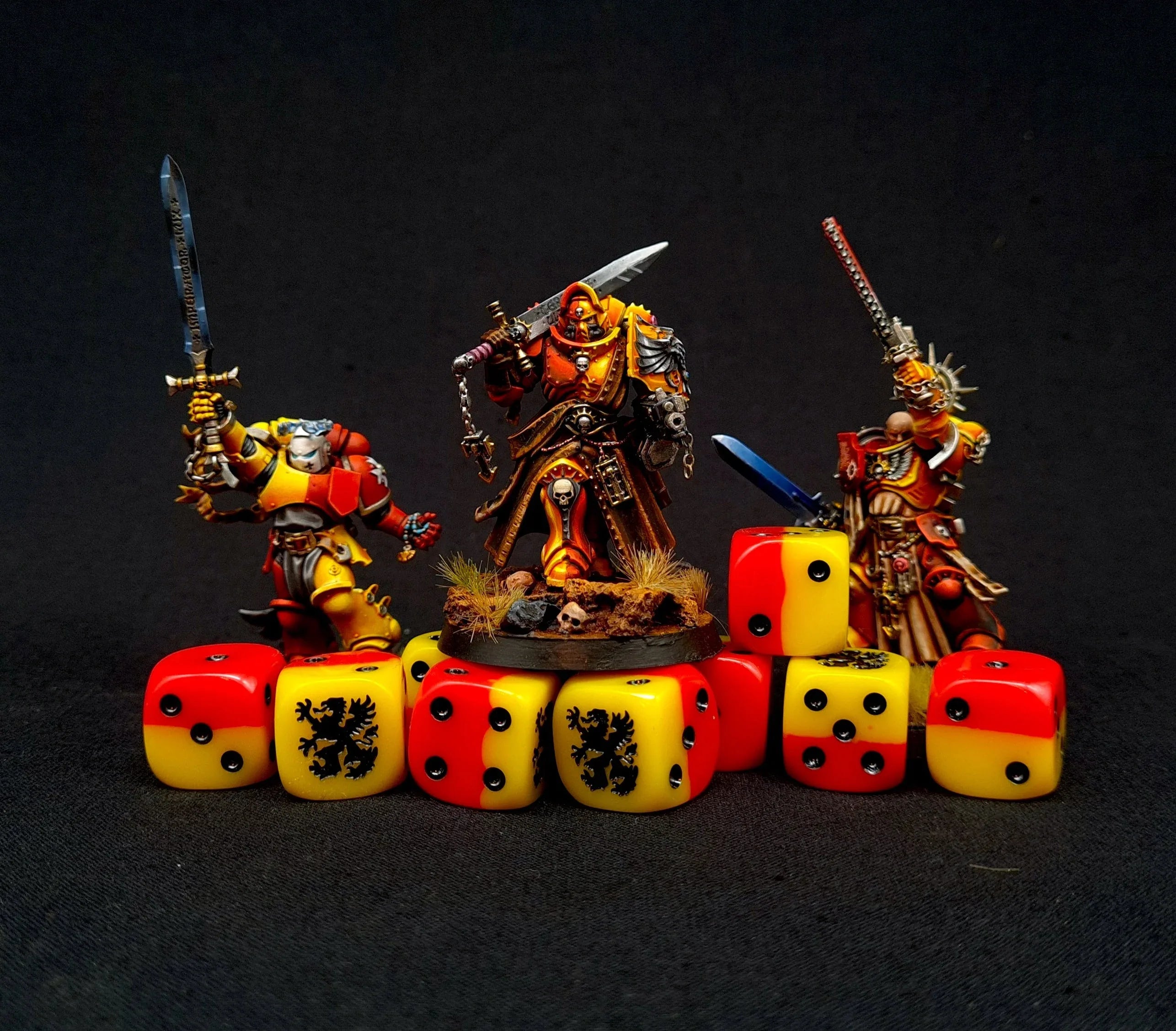 Fighting Griffons Dice - Out of Play