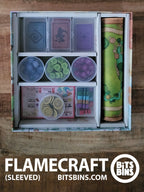 Bits Bins FLAMECRAFT (Sleeved) - 7 Pods, 1 Original, 3 XLs - Out of Play