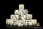 Flaming Book Dice - Out of Play