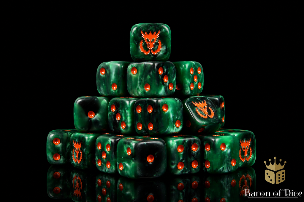 Flaming Drake Dice