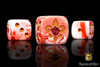 Fleur De Lis Dice - Bloody Rose - Out of Play